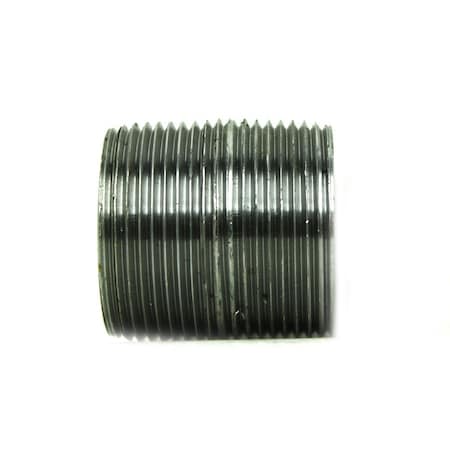 Thrifco Plumbing 1-1/4 Inch x Close Galvanized Steel Nipple 5220064